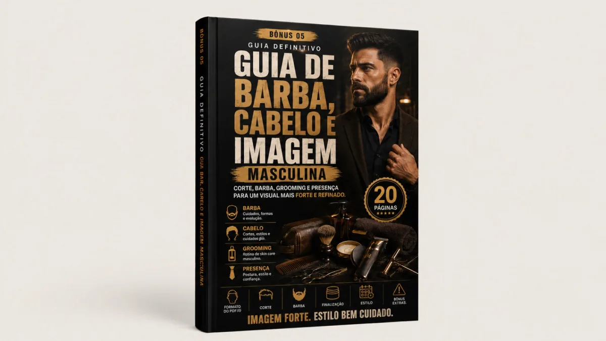 Bônus 05 · Guia de Barba, Cabelo e Imagem Masculina