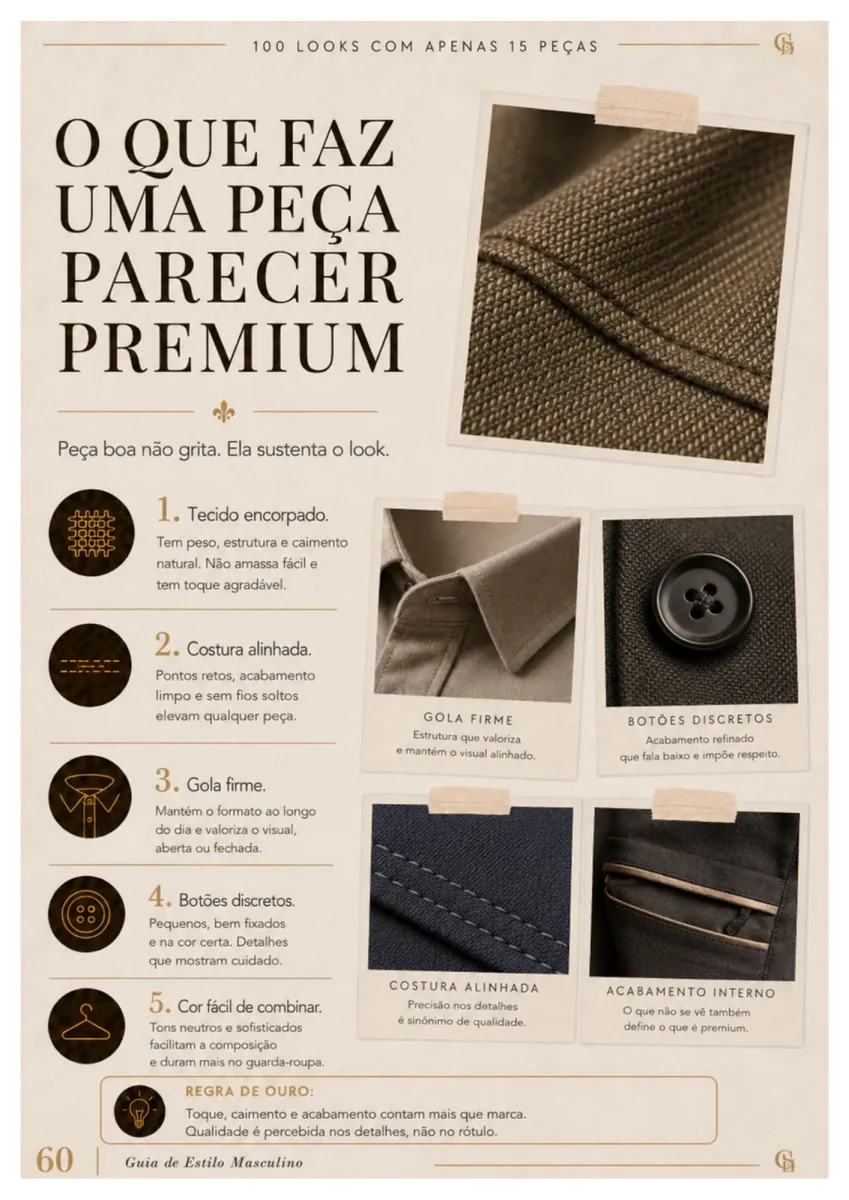 Página 8 do guia 100 Looks